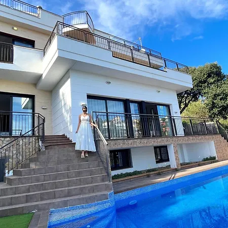 De Lujo Con Vistas Al Mar Y Piscina Privada Villa Santa Susanna